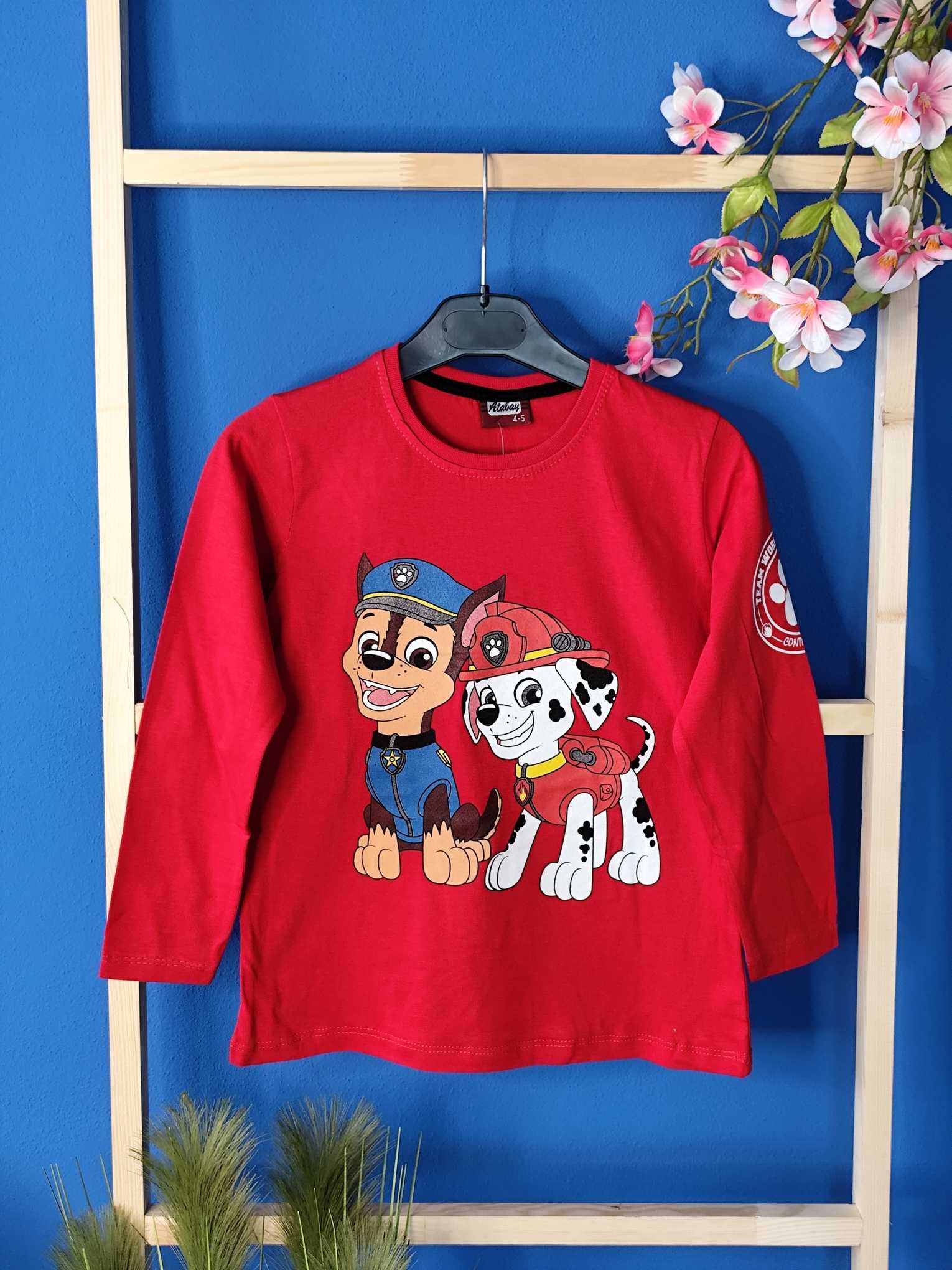 Bluzka Psi Patrol dla chłopca